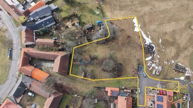 Pozemky pro výstabu, Budišov, okr. Třebíč