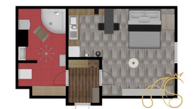 Byt 1+KK, ul. Brněnská, Jihlava